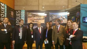 Global Geoparks stand in FITUR Madrid