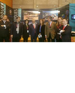 Global Geoparks stand in FITUR Madrid - Meetings with Spanish and Portuguese Authorities