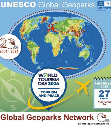 UNESCO Global Geoparks celebrate World Tourism Day 2024! 27 September 2024