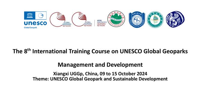 8th International Training Course on UNESCO Global Geoparks