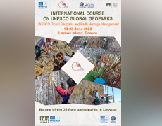 INTERNATIONAL INTENSIVE COURSE ON UNESCO GLOBAL GEOPARKS UNESCO