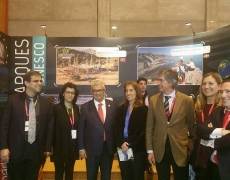 Global Geoparks stand in FITUR Madrid – Meetings with Spanish and Portuguese Authorities