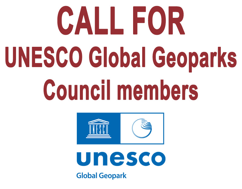 OPEN CALL FOR CANDIDATES FOR THE UNESCO GLOBAL GEOPARKS COUNCIL